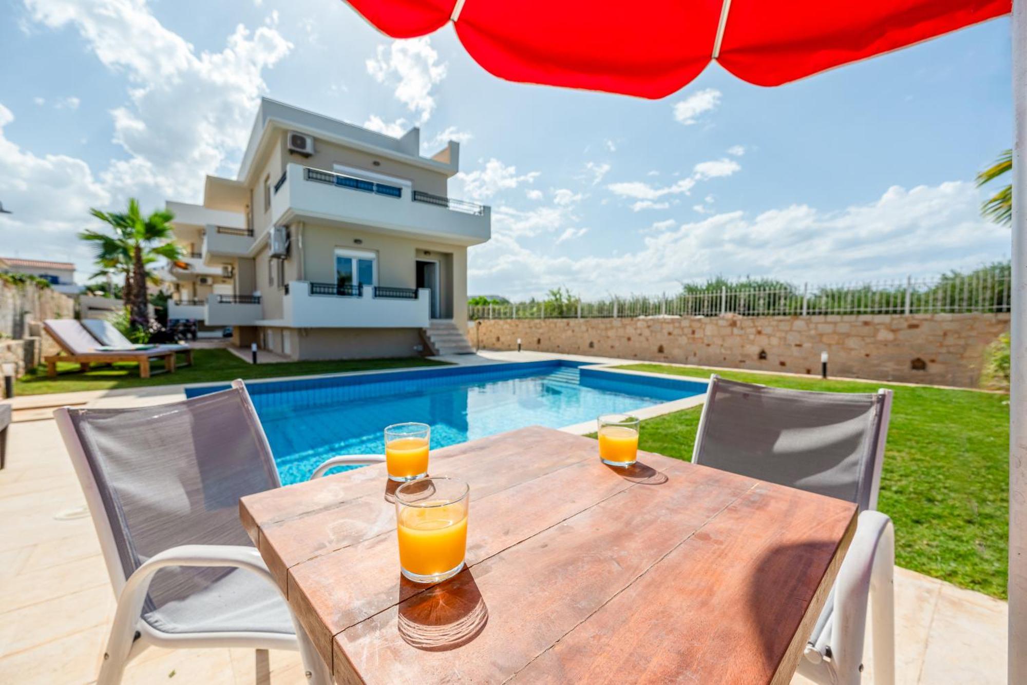 Villa Sophia-Villa Elpis Hersonissos  Bagian luar foto