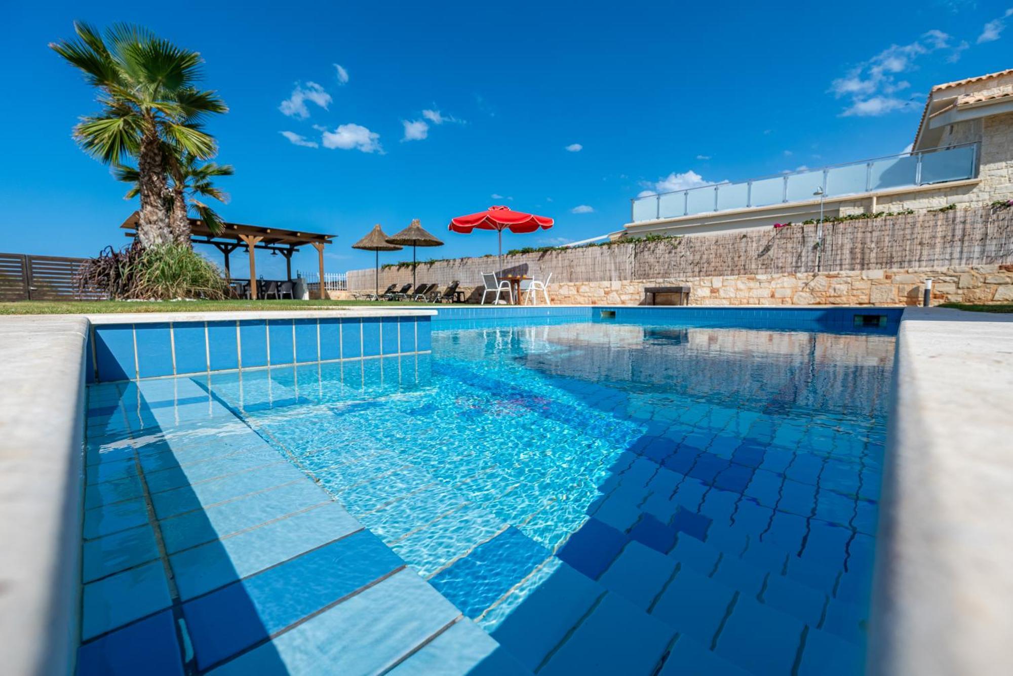 Villa Sophia-Villa Elpis Hersonissos  Bagian luar foto